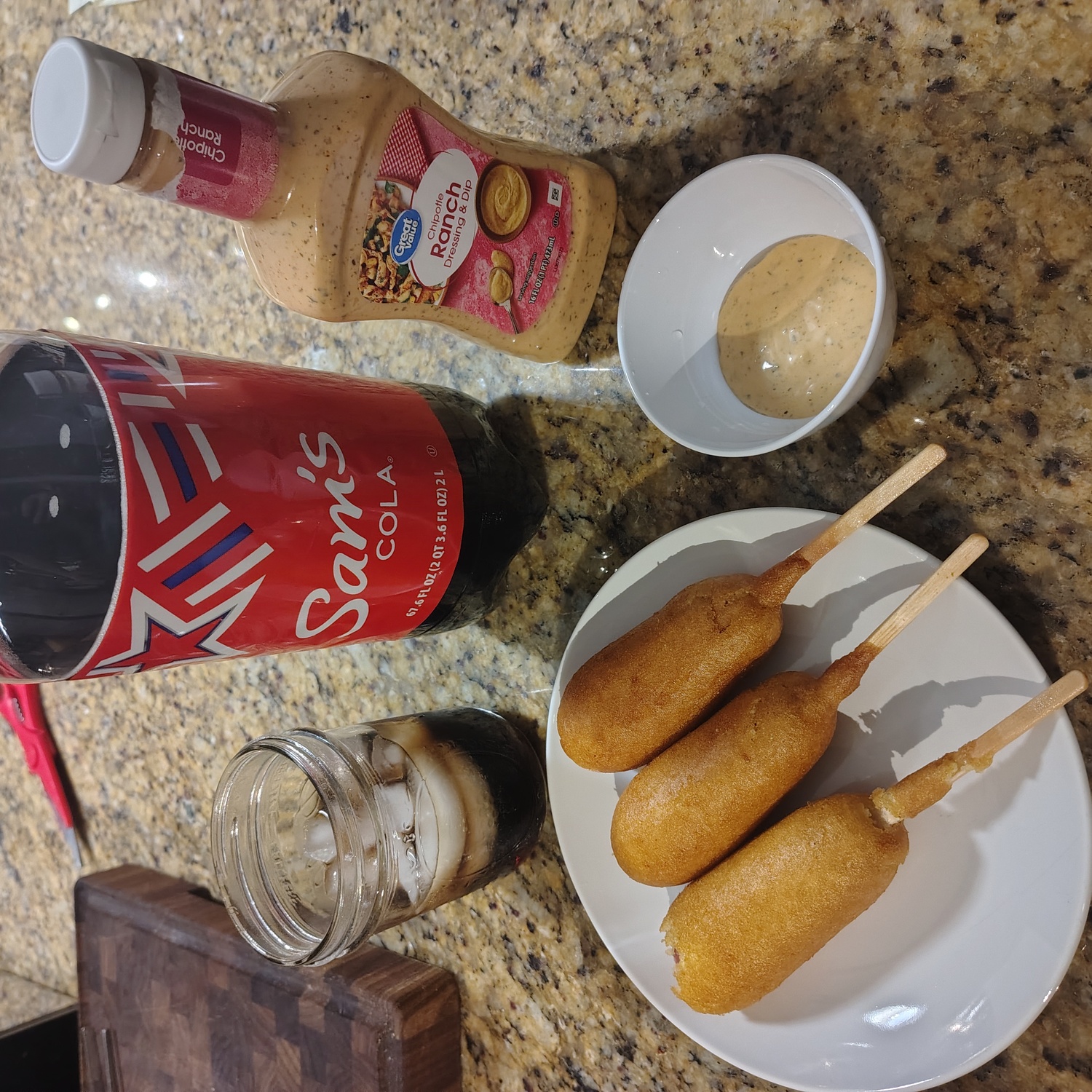 Corn dogs