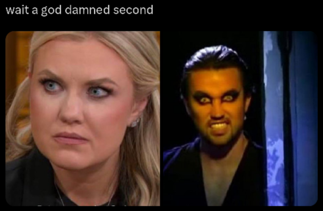 wait a goddamn second