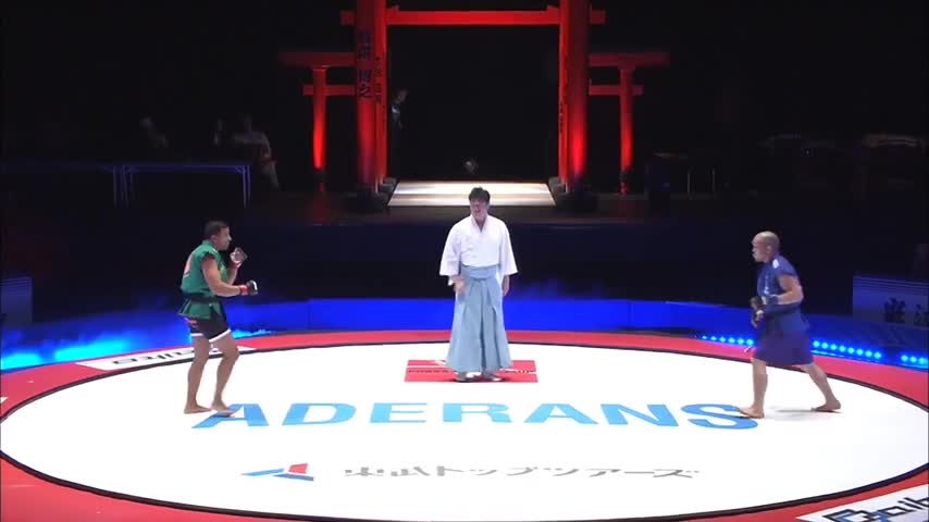 Imagine getting KO'd just to wake up to see your opponent flipping around