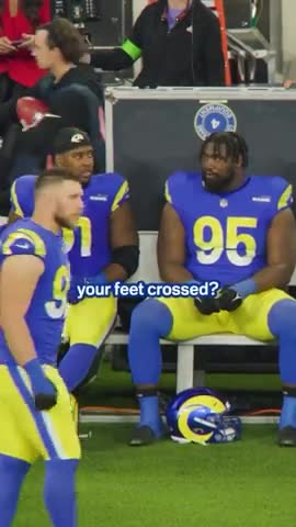 [Mic'd Up] Kobie Turner, advocate of "sitting like an old man"