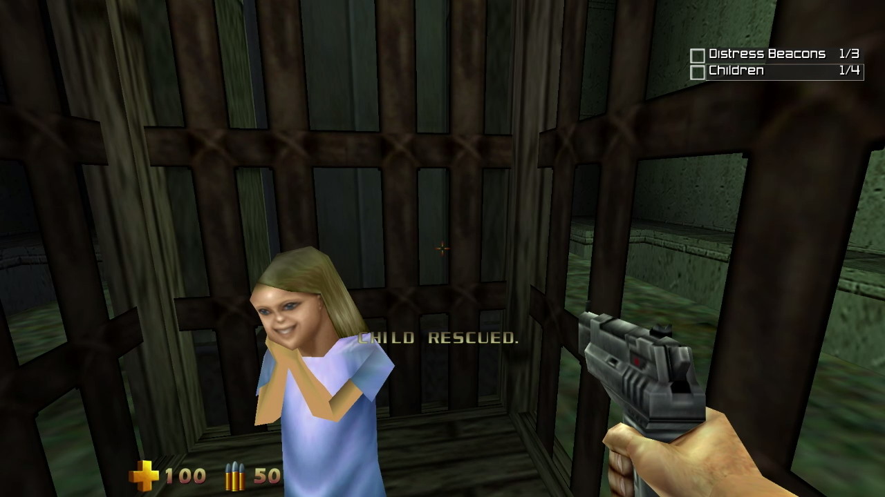 Would you rescue this terrifying child? | Turok 2