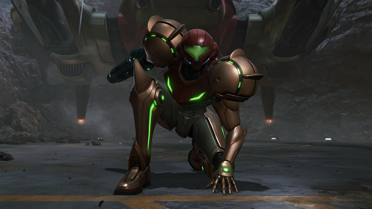 Opening cut scene, first look at Samus | Metroid Prime 4